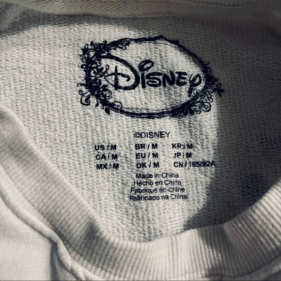 Authentic Disney Mickey Mouse Graphic Cozy Pullover Sweater | Comfy Size Medium - Picture 2 of 3